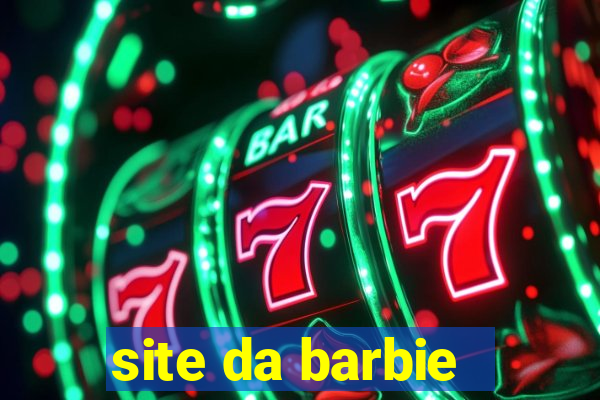 site da barbie - jogos